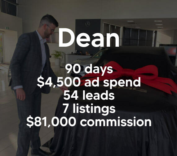 "Most of these leads are ready to transact in the next 12 months. Glad I started!"